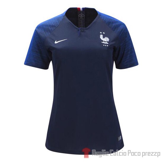 Maglia Francia Home Donna 2018 - Clicca l'immagine per chiudere